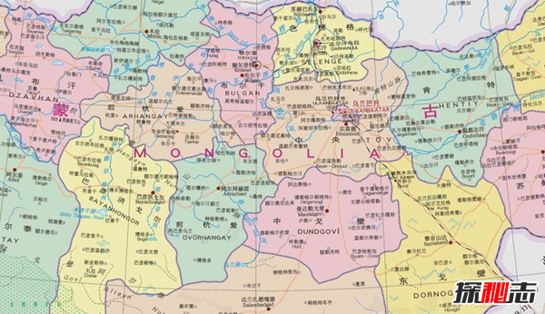 1,全称为蒙古国,所属亚洲,官方语言是蒙古语,主要城市是额尔登特