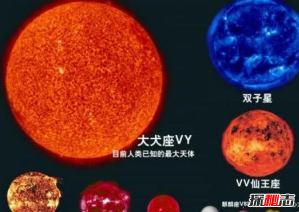 宇宙最大星球十大排名,红超巨星WOH G64处星球末期(预2000后爆炸)